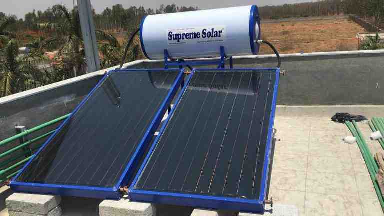 How efficient are solar water heaters?