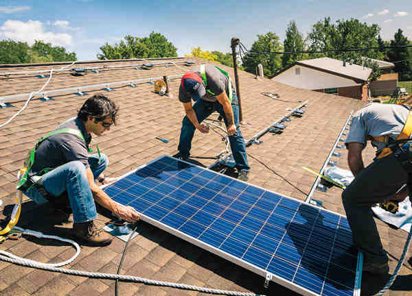Does Home Depot install solar panels?