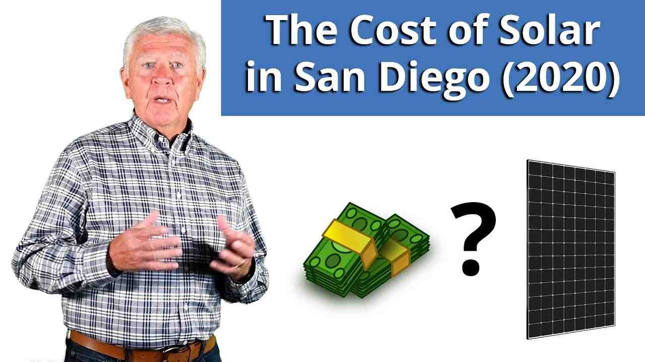 How much does it cost to install solar in San Diego?