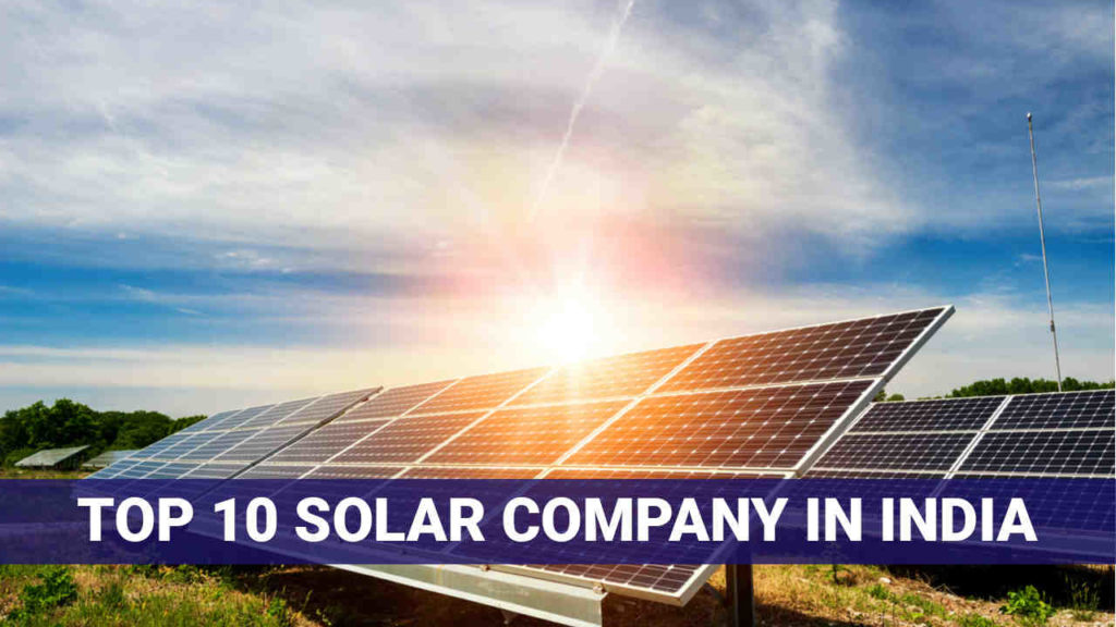 Top 10 solar companies
