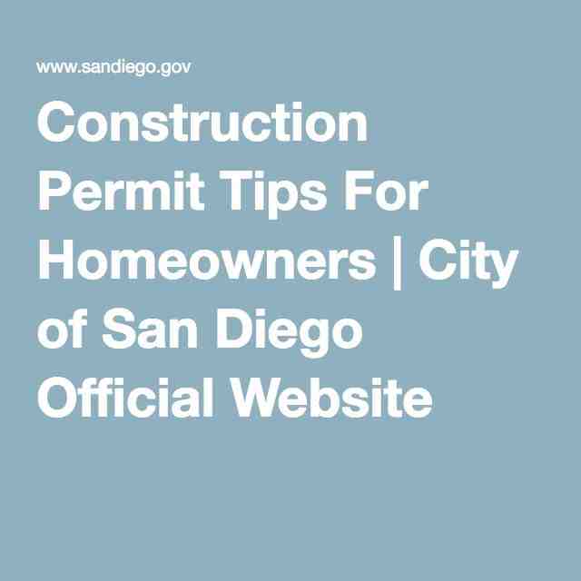 Do you need a permit to remodel a bathroom in San Diego?