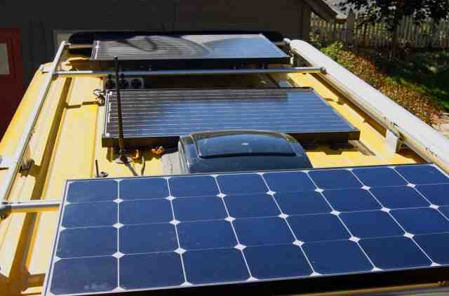 How many solar panels do I need to run an RV?