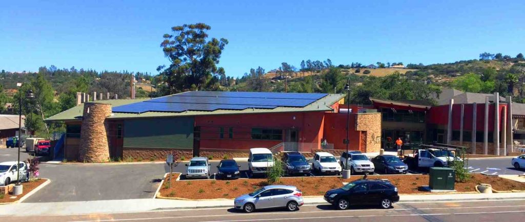 San diego library solar