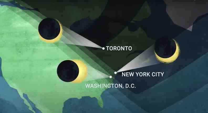 Can you see the solar eclipse in 2020?
