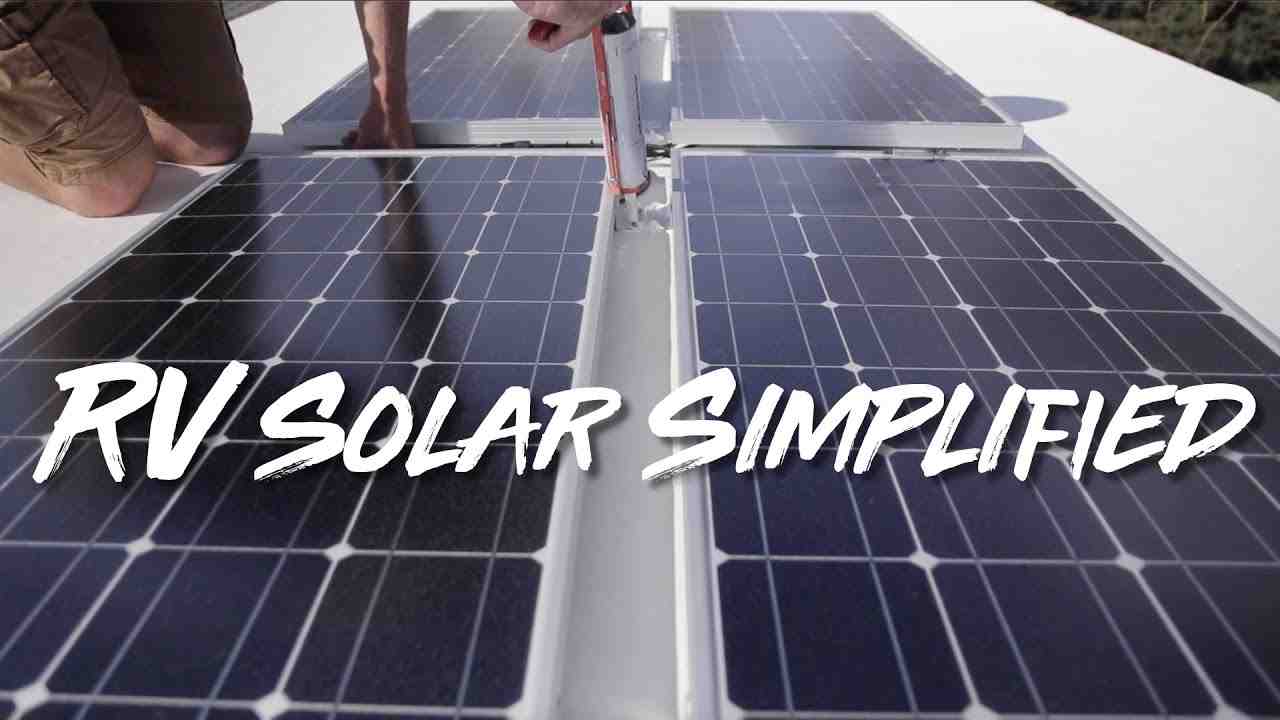 How much does it cost to install a solar system on an RV?
