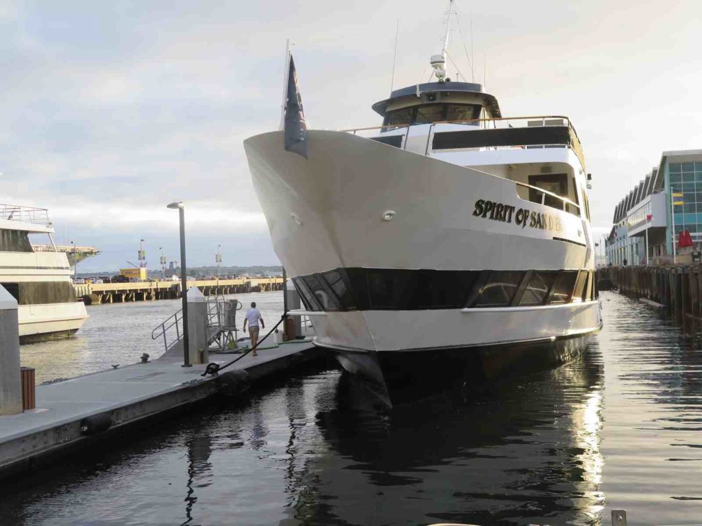 Spirit of solar yacht san diego