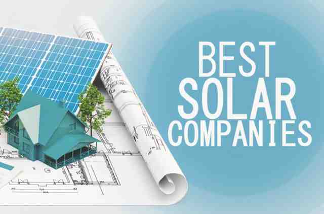 Top 5 solar companies