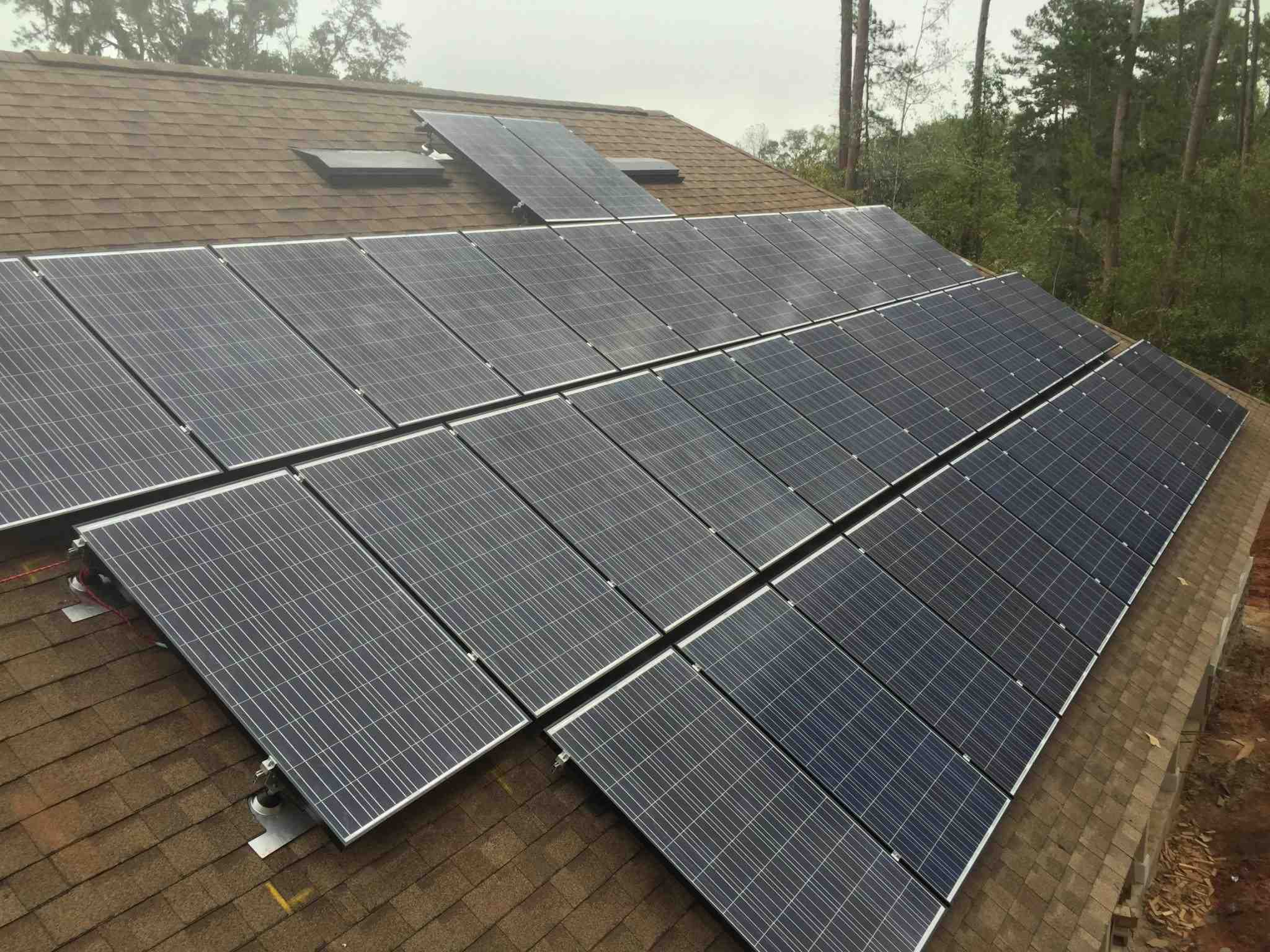 How many solar panels does it take to run a house?