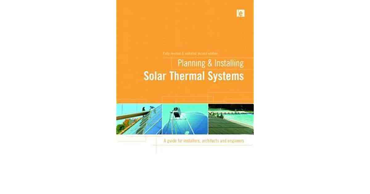 What is solar thermal installation?