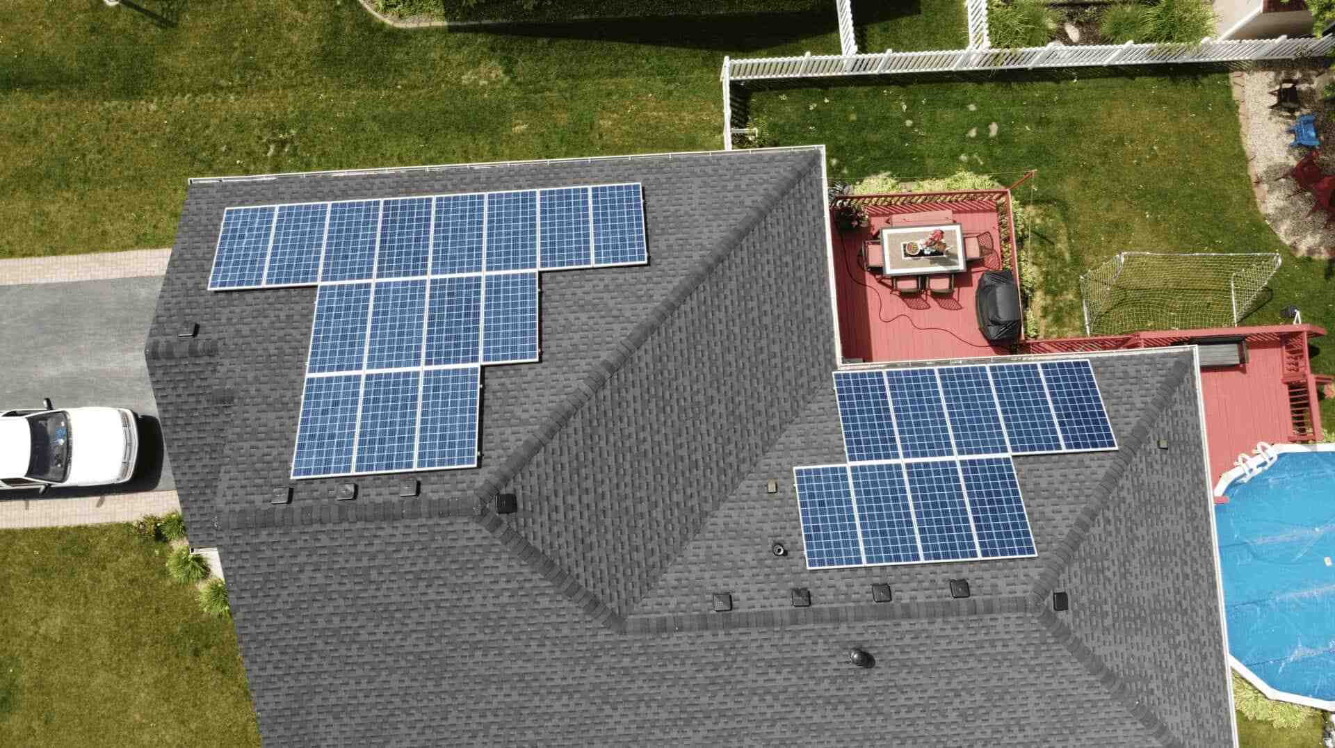 How do I set up solar panels on my house?