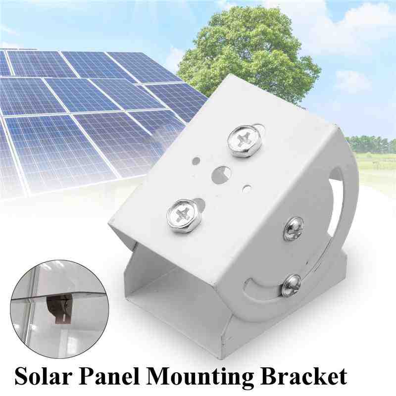 How do you install a solar panel frame?