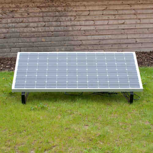 How much electricity does a 1kW solar panel produce per day?