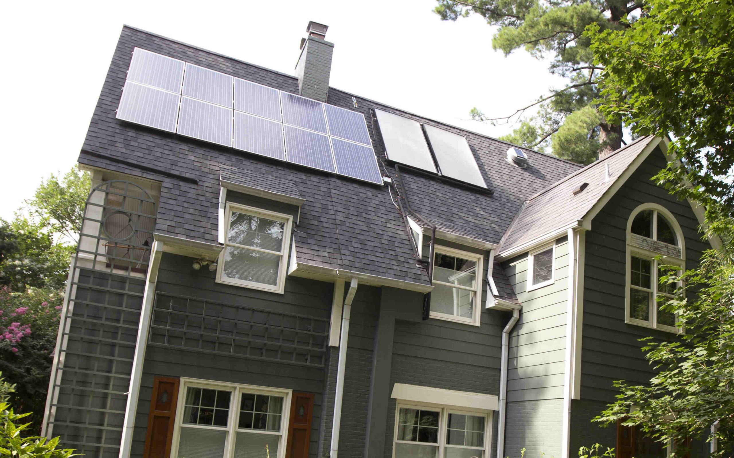 How much solar power does the average house need?