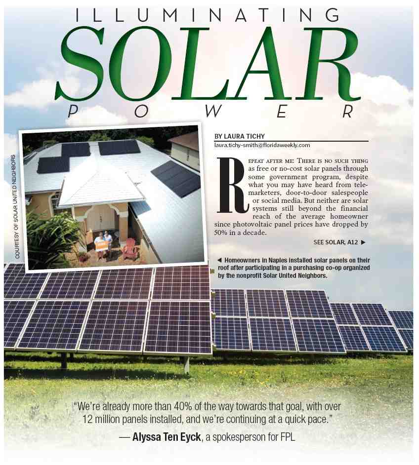 No cost solar panels