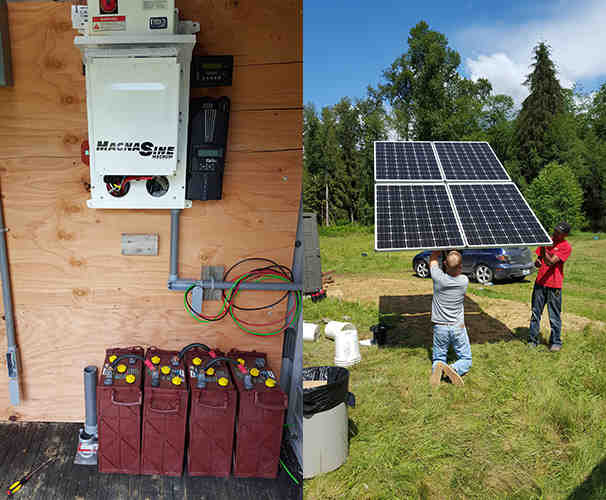 How much solar power do I need for my off-grid house?